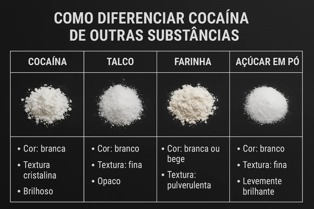 Como identificar cocaína em casa: 5 sinais para prestar atenção Como diferenciar cocaína de outras substâncias