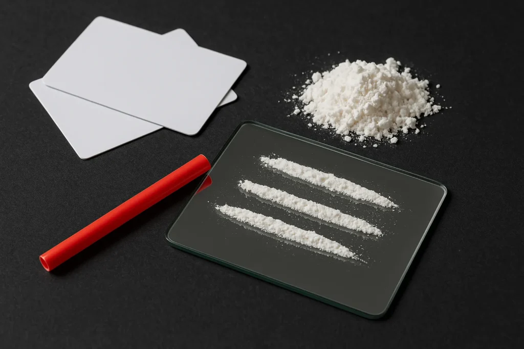Como identificar cocaína em casa: 5 sinais para prestar atenção Materiais suspeitos canudos, cartões e espelhos